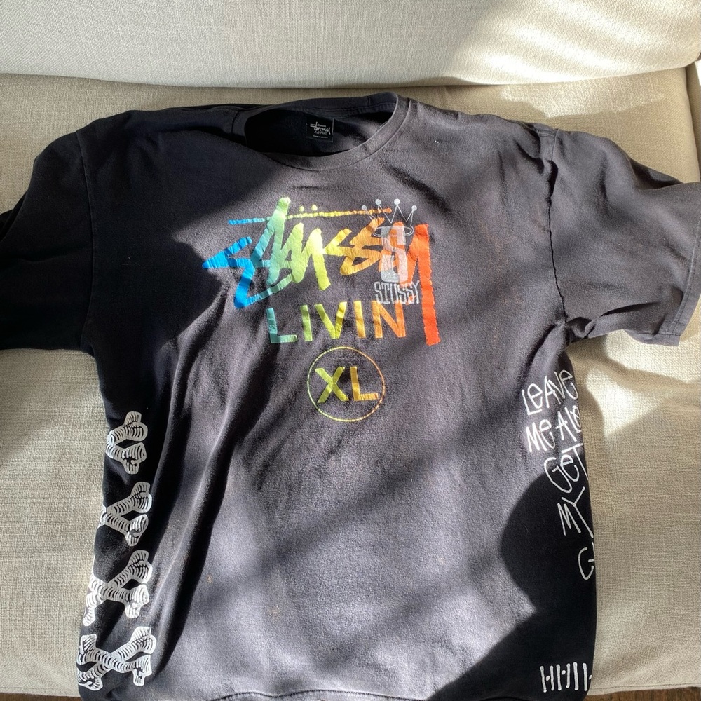 Vintage Stussy Multi graphic